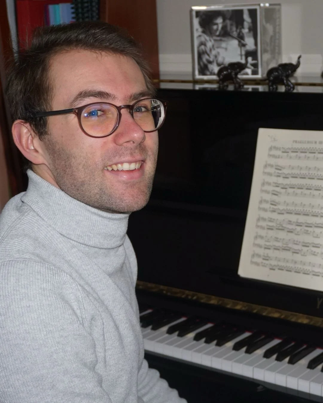 Robin Dardel, pianiste et professeur de piano